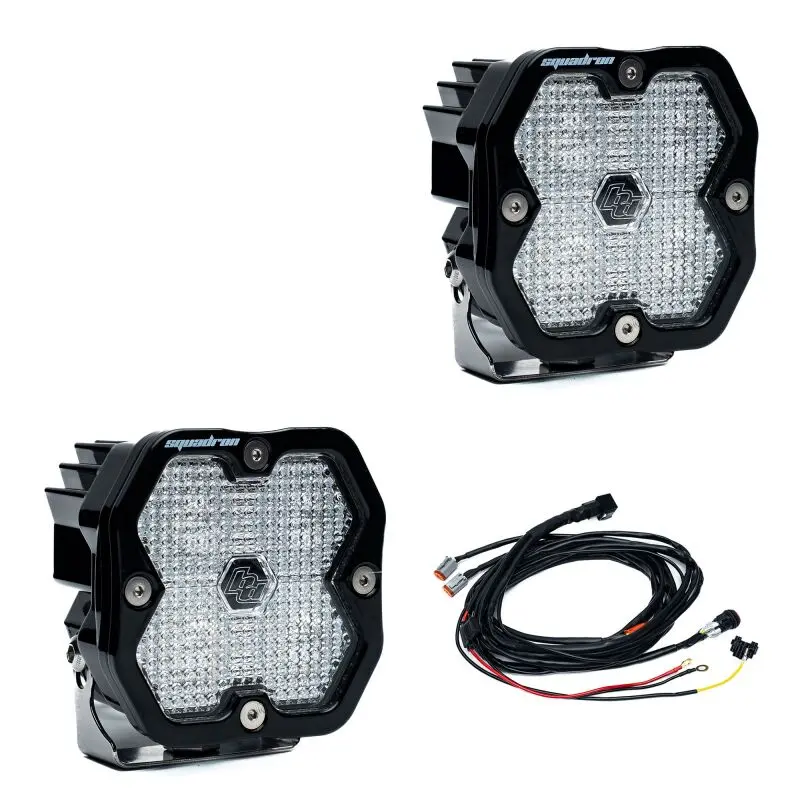 Baja Designs Squadron 2.0 Sport Led Dual-Purpose Work And Scene Lighting – Pair 1