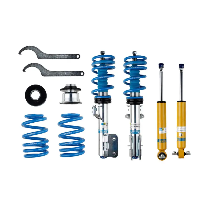 Bilstein B16 Adjustable Performance Coilover Suspension System — Front & Rear For 2015–2017 Ford Mustang Gt V8 1