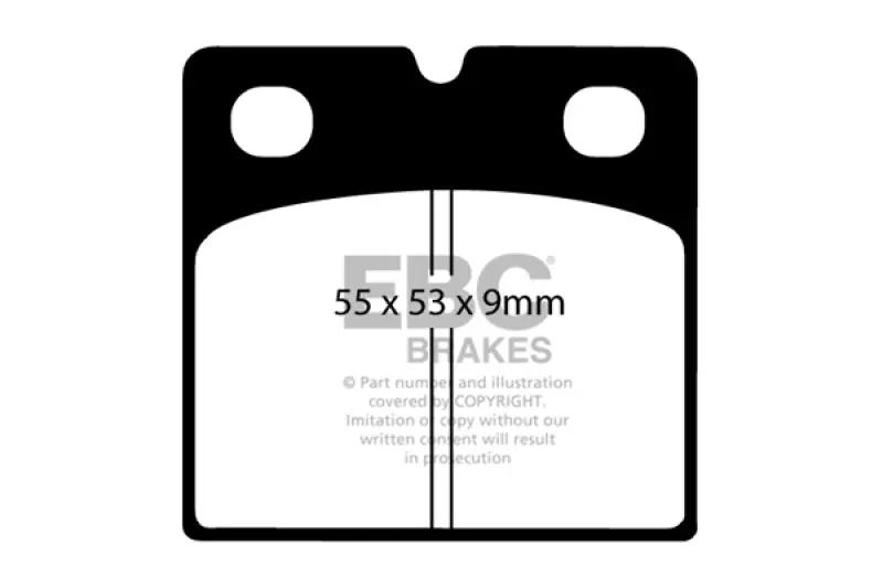 Ebc Ultimax2 Parking Brake Pads – Rear Fitment For 2004–2012 Aston Martin Db9 1