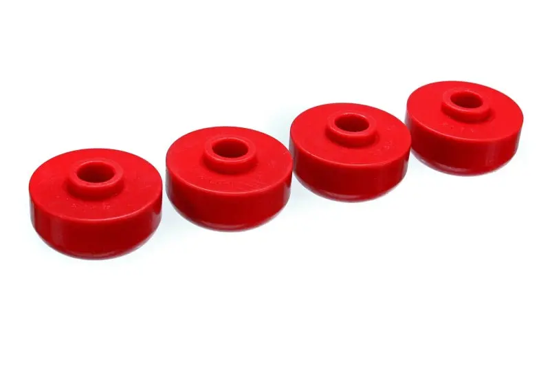 Energy Suspension Red Polyurethane Rear Leaf Spring Bushing Kit For 1963–1982 Chevrolet Corvette 1