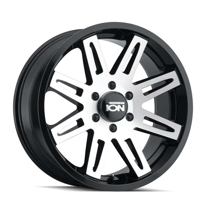 Ion Type 142 Black/Machined Wheel – 20X9 Inches, 8X165.1 Bolt Pattern, 18Mm Offset, 130.8Mm Hub Bore 1