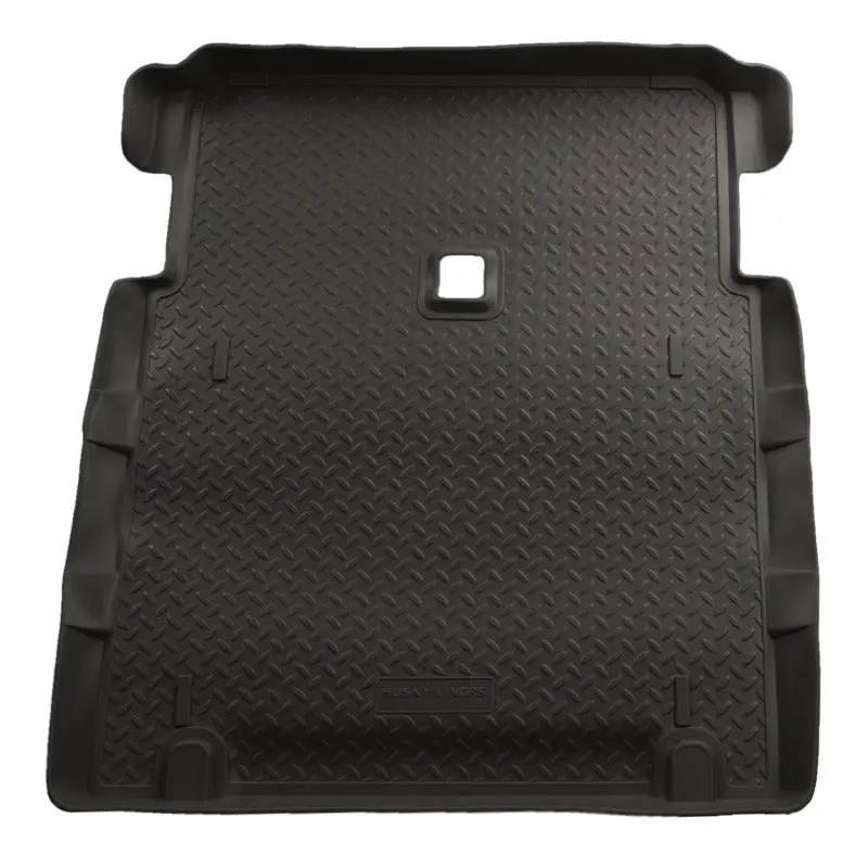 Husky Liners Rear Cargo Mat – Custom-Fit For 2004–2006 Jeep Wrangler Unlimited (Classic Style, Black) 2