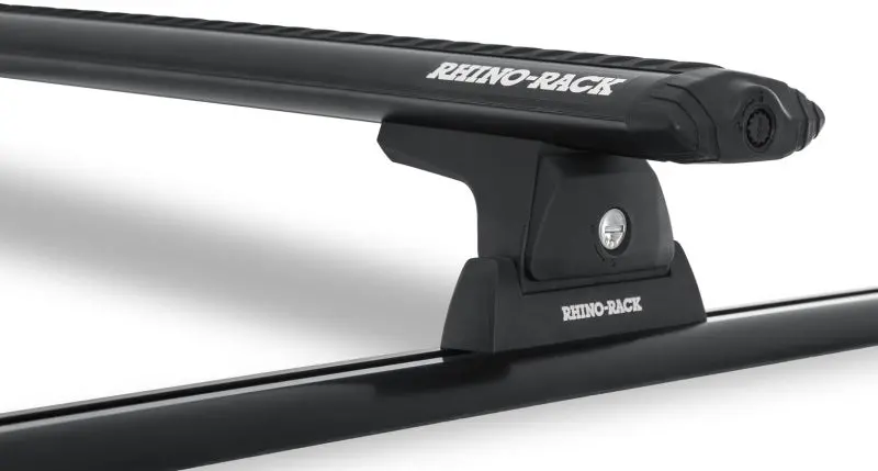 Rhino-Rack Vortex Black Roof Rack System – 54-Inch Crossbars With Integrated Tracks 1