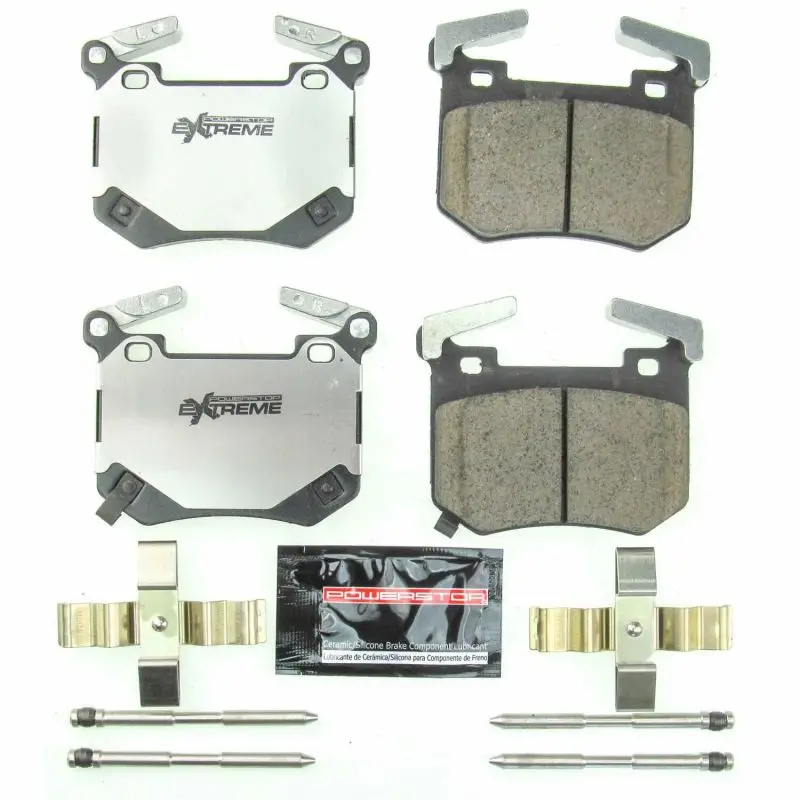 Power Stop Z26 Extreme Street Rear Brake Pads – For 2018–2019 Kia Stinger W/ Hardware Kit 1