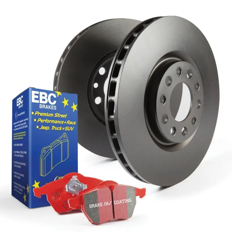 Stage 12 High-Performance Brake Kit – Redstuff Pads + Rk Drilled & Slotted Rotors 2