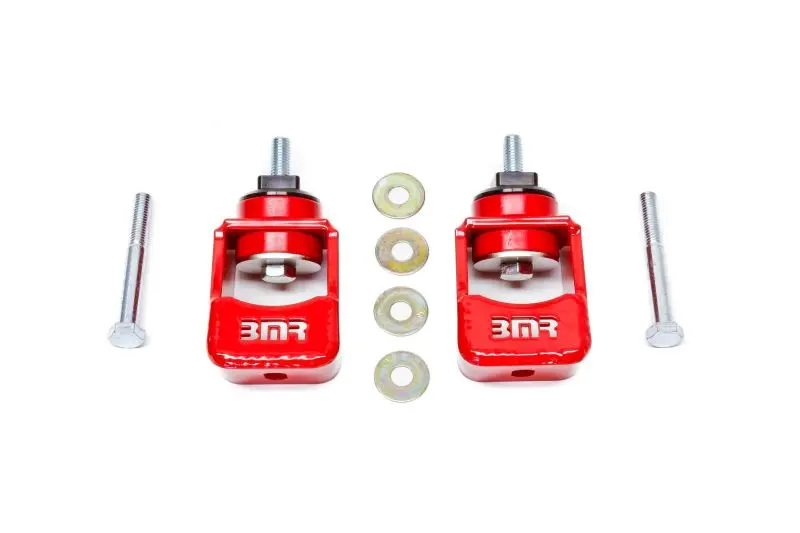 Bmr Polyurethane Motor Mount Kit – Performance Upgrade For 2010–2015 Chevrolet Camaro (5Th Gen), Red 1