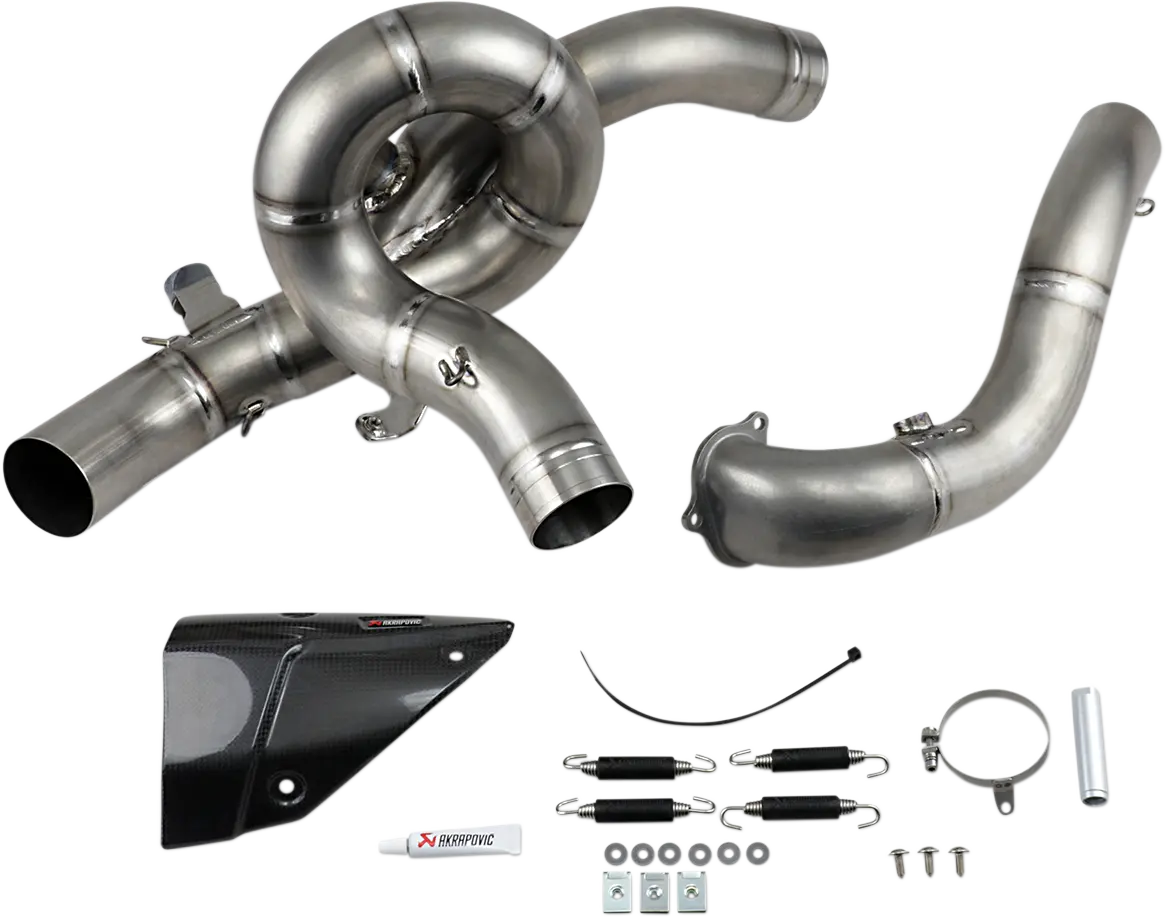 Akrapovič Titanium Header – E-D12E4 Performance Exhaust Manifold For Select Applications 1