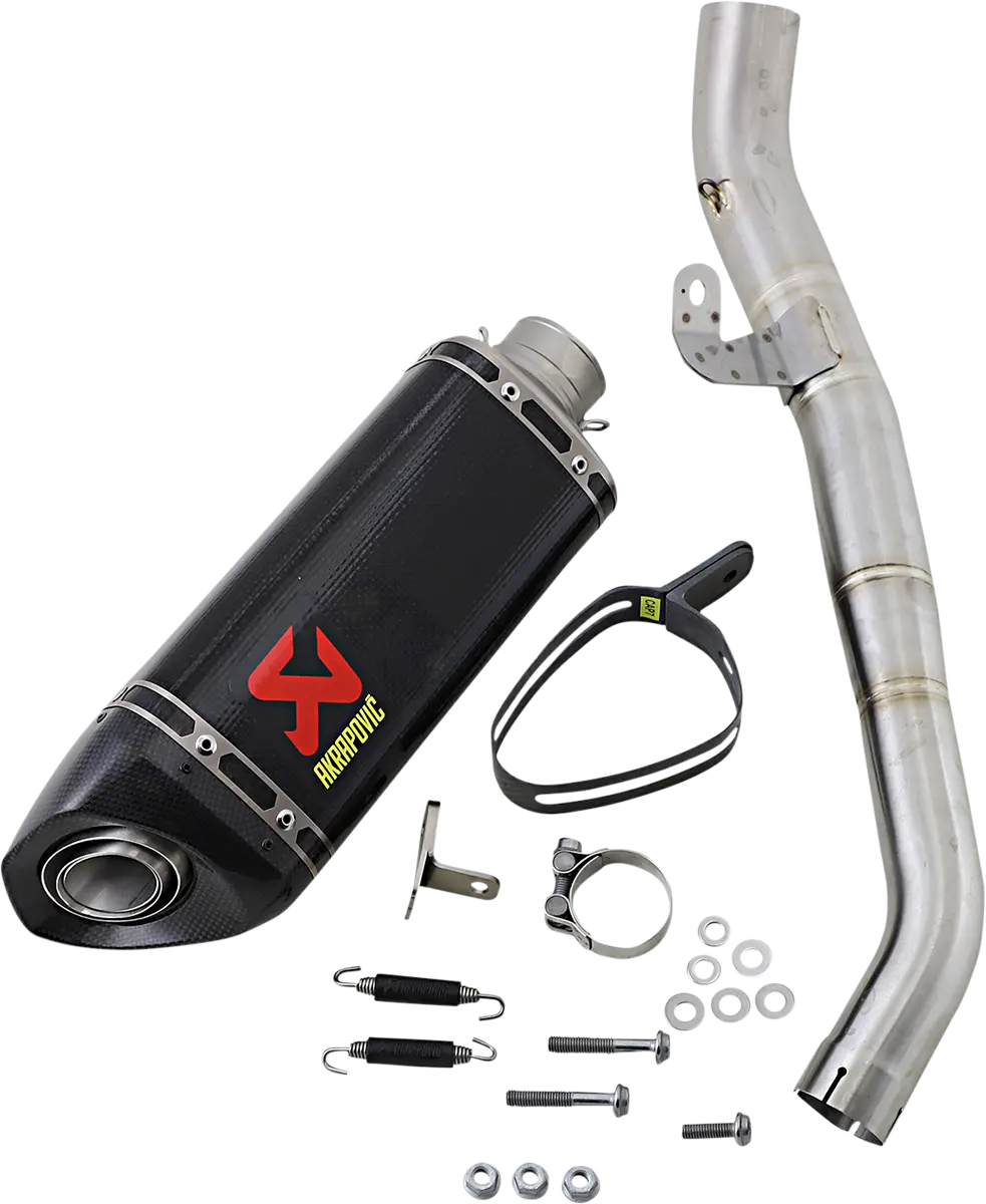 Akrapovič Carbon Fiber Slip-On Muffler For Triumph Street Triple 1