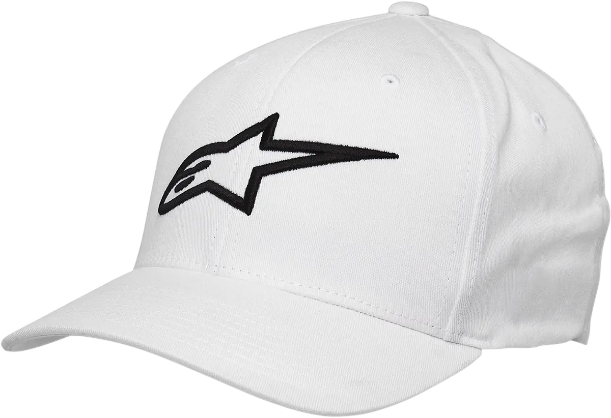 Alpinestars Ageless Curved-Bill Baseball Cap – White, Large/Xl (Model 1017810102010Lx) 1