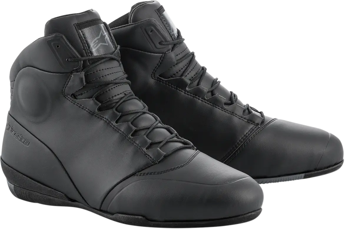 Alpinestars Centre Black Motorcycle Riding Shoes – Us Size 10 (Eu 44) 1
