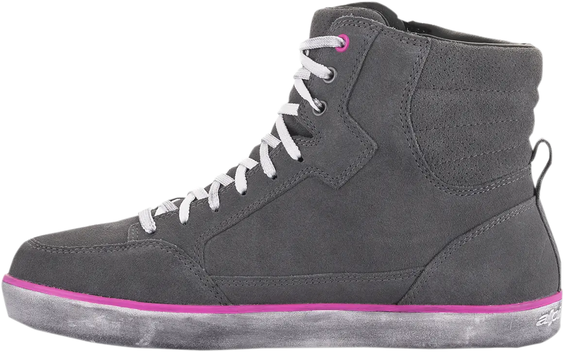 Alpinestars J-6 Waterproof Women’S Motorcycle Boots – Gray And Pink Colorway, Us Size 6 (Eu 37) 1