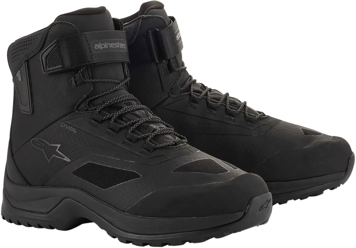 Alpinestars Cr-6 Drystar Waterproof Motorcycle Riding Shoes – Black, Us Size 10 1