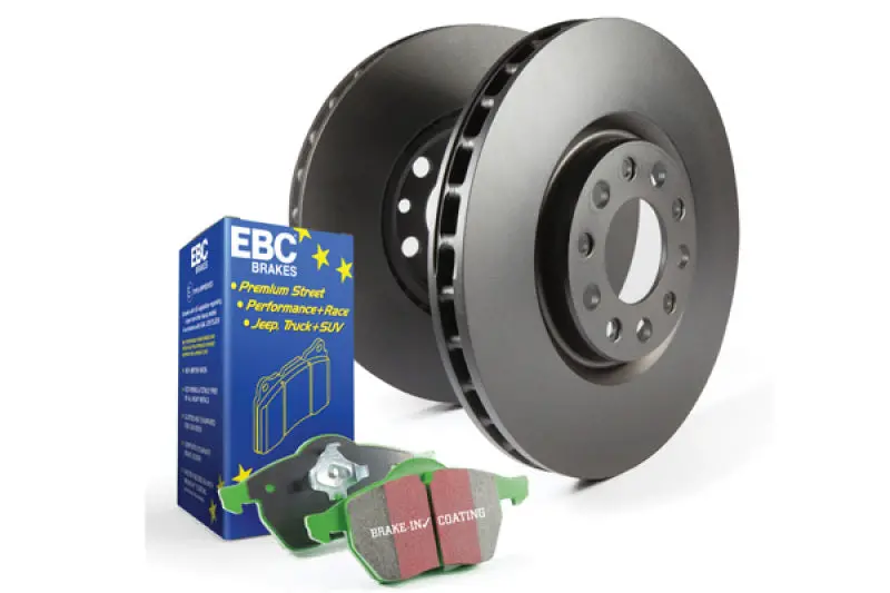 Greenstuff 2000 Stage 11 Brake Upgrade Kit With Rk Drilled & Slotted Rotors 1