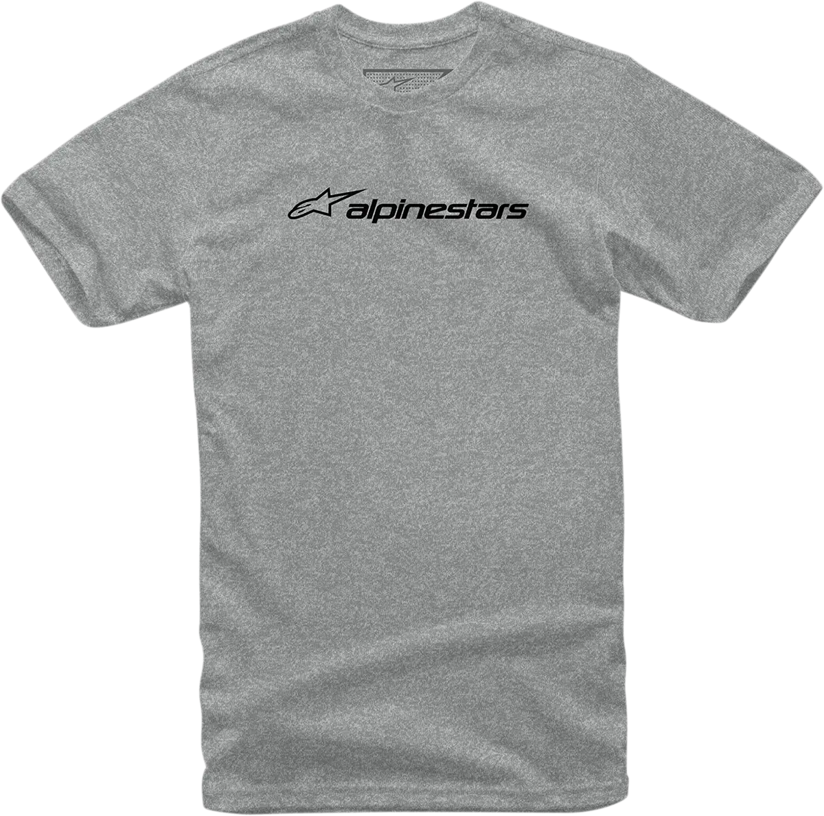 Alpinestars Linear Combo T-Shirt – Heather Gray/Black, Large Size (Model 1213720021126L) 1