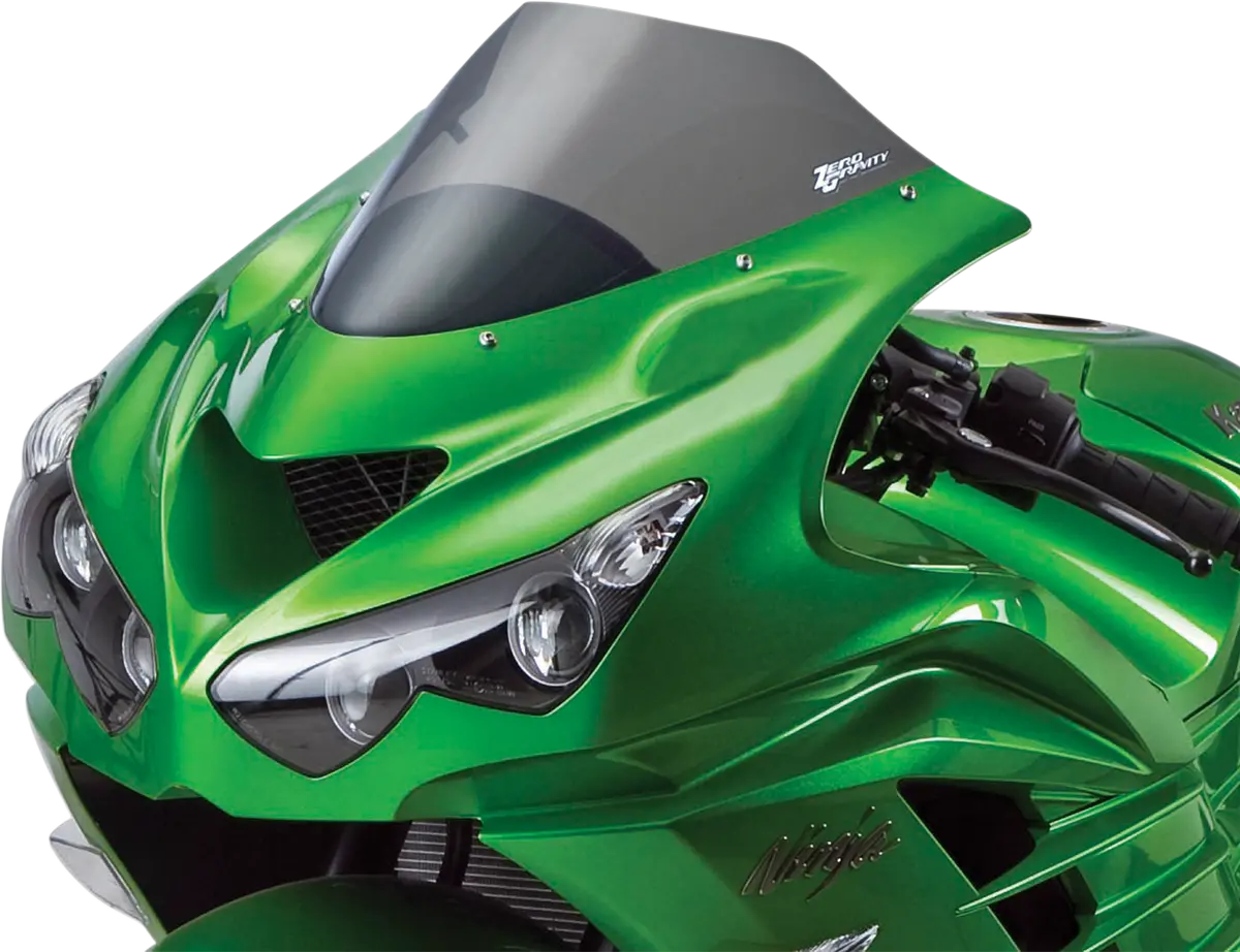 Zero Gravity Marc 1 Smoked Windscreen For Kawasaki Zx14 (Model Years 2025–2027, Part #25-274-02) 1