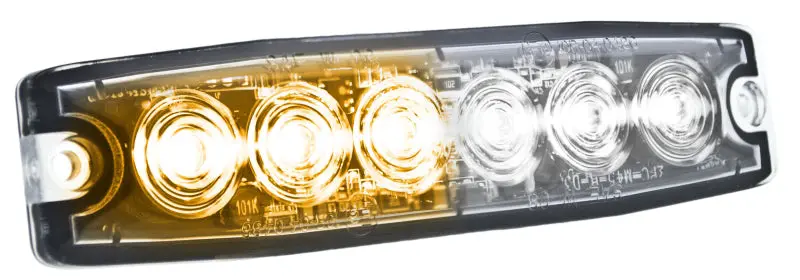 Hella 2-Way Warning Light — Amber Led, Compact Housing 1