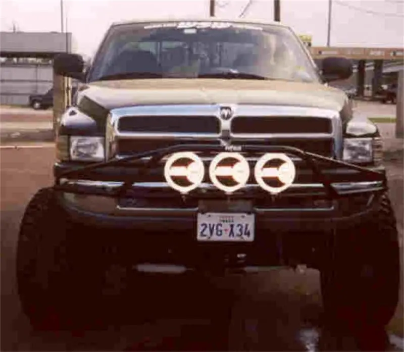 N-Fab Pre-Runner Light Bar Mount For 1994–2001 Dodge Ram 1500/2500/3500 – Texas Black Finish 1