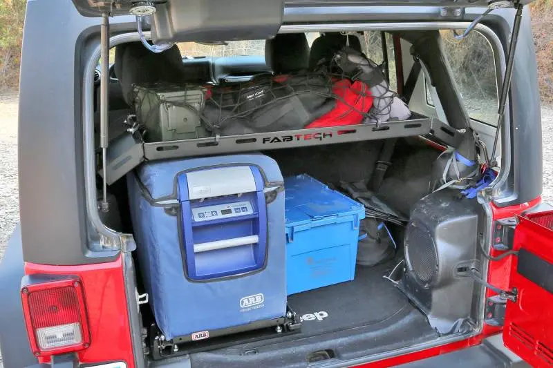 Fabtech Interior Cargo Rack – 2007–2018 Jeep Jk 4-Door (4Wd) 1