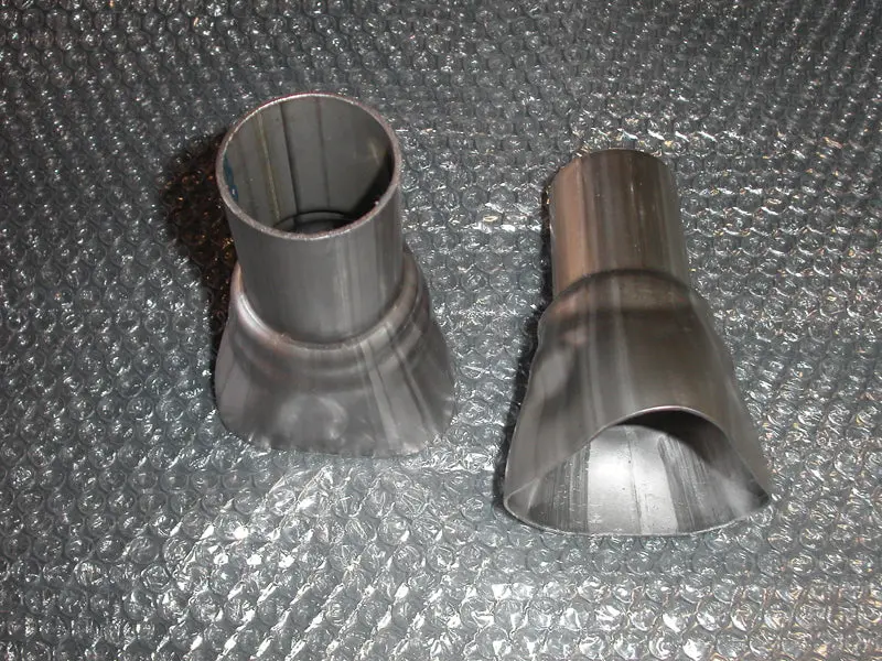 Stainless Works 3-Way Formed Exhaust Collector – 1-3/4” Primaries, 2.5” Outlet 1