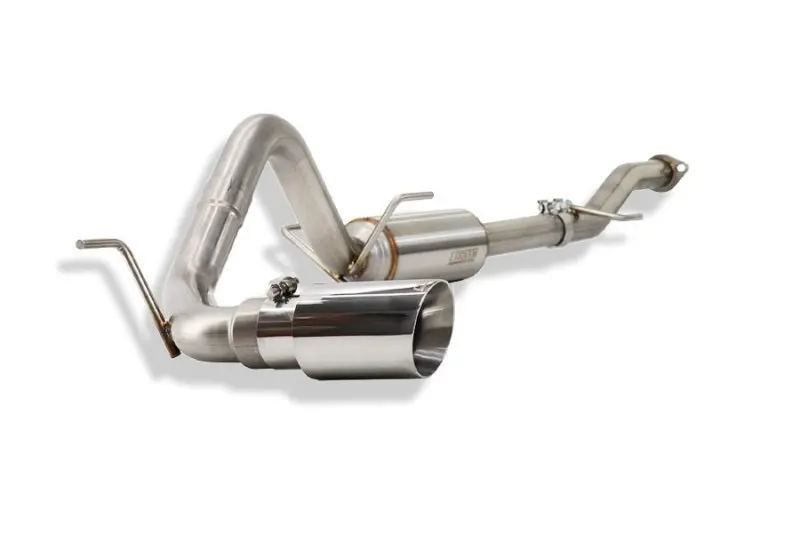 Carven Progressive Series Cat-Back Exhaust For 2016–2020 Toyota Tacoma 3.5L V6 (Dc Short Bed), Polished Stainless Steel With 4-Inch Tip 1