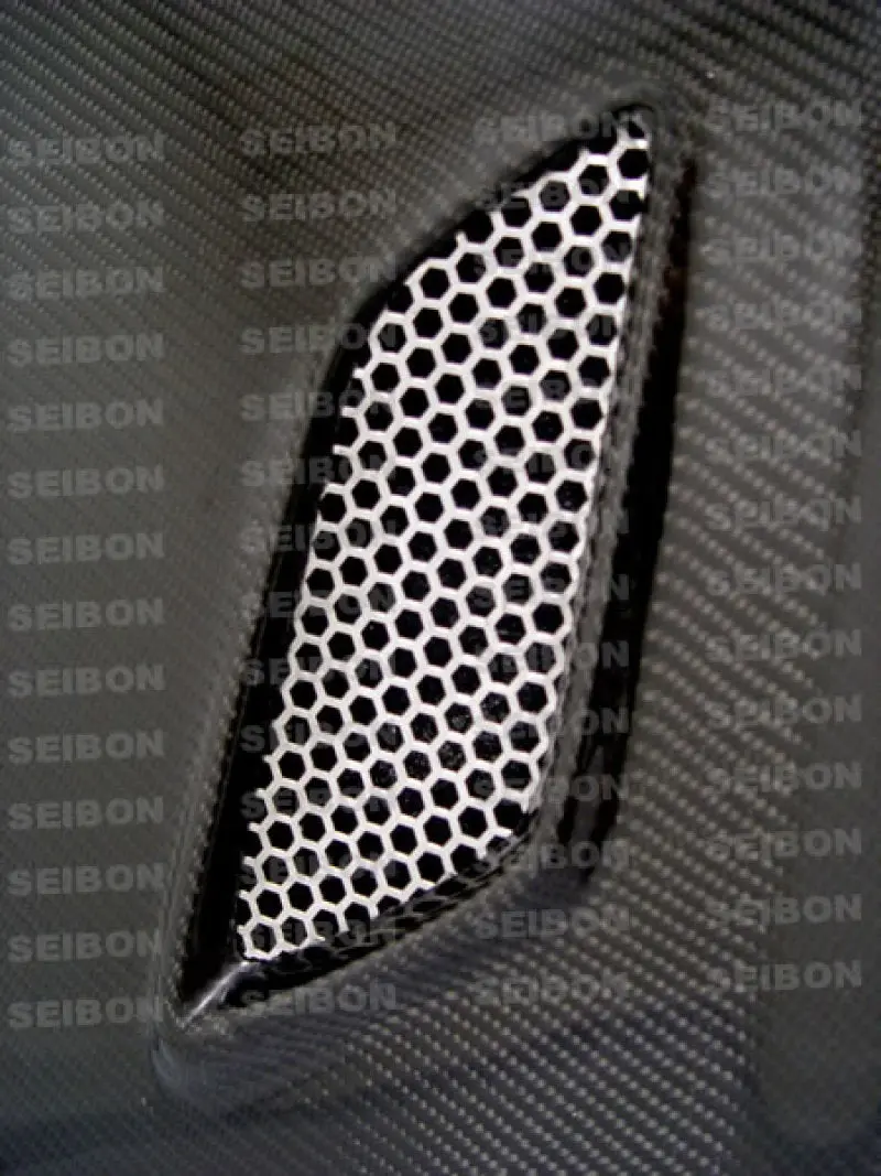 Seibon Carbon Fiber Hood – Lightweight Mg Finish, Fits 2002–2005 Honda Civic Si 1