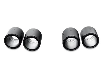 Akrapovic Evolution Line Titanium Cat-Back Exhaust With Carbon Fiber Tips For 2013–2017 Bmw M6 Gran Coupe (F06) 1