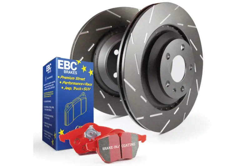 Stage 4 Brake Upgrade Kit – Redstuff Pads & Usr Drilled & Slotted Rotors 1
