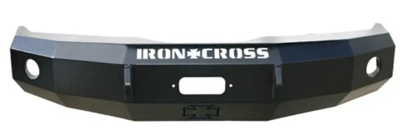 Iron Cross Heavy-Duty Front Winch Bumper For 2007–2014 Gmc Sierra 2500/3500 – Gloss Black Finish 1