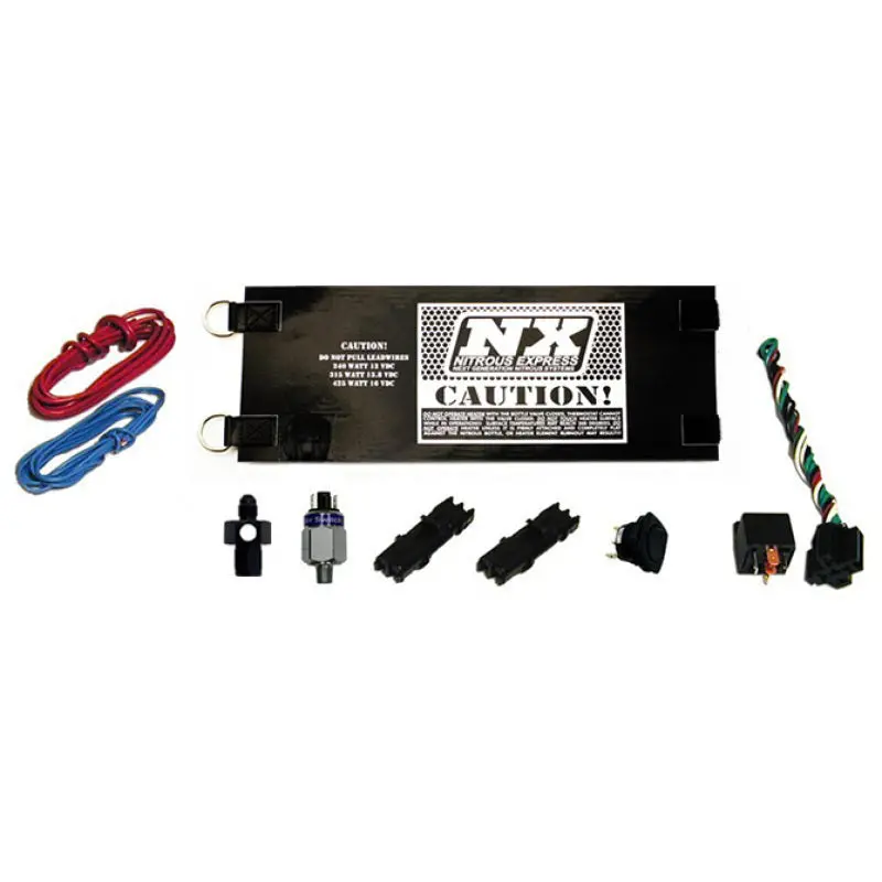 Nitrous Express Fully Automatic Bottle Heater – Heavy-Duty 4An Fitting, 14-Amp Output 1