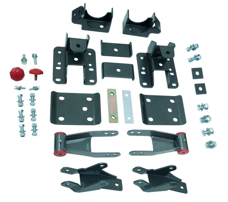 Maxtrac Adjustable Rear Lowering Flip Kit – 3–4 Inch Drop For 2014–2018 Gm C/K1500 2Wd/4Wd 1
