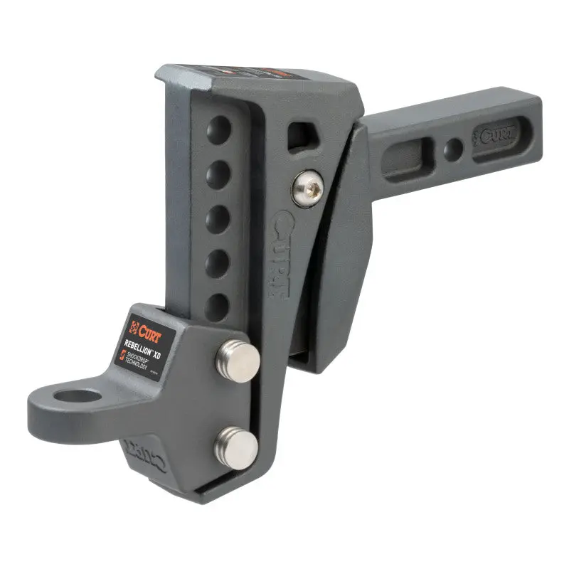 Curt Rebellion Xd Adjustable Ball Mount – 2In Shank, 15,000Lb Capacity, 6-1/4In Drop 1