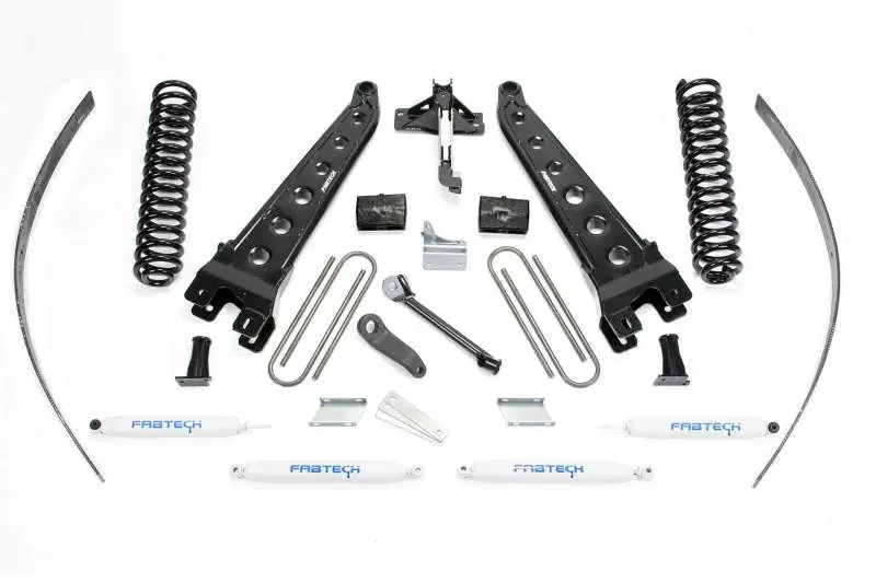 Fabtech 8-Inch Lift Kit With Performance Shocks For 2008–2016 Ford F-250 4Wd (With Overload Springs) 1