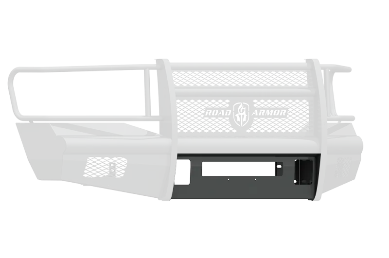 Road Armor Vaquero Front Bumper Plate For 2006–2009 Dodge Ram 2500 – Textured Black, Non-Winch Compatible 1
