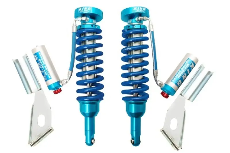 King Shocks 11-15 Toyota Hilux Front 2.5 Dia Remote Reservoir Coilover W/Adjuster (Pair) 1