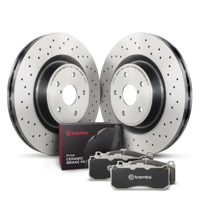 Brembo Oe Front Brake Kit For 1997 Acura Cl And 1990–1997 Honda Accord 1