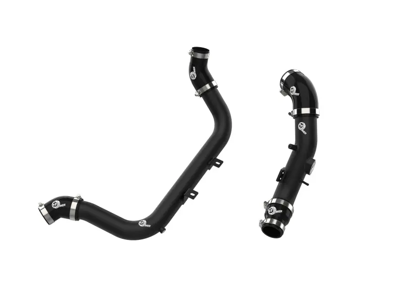 Afe Bladerunner Aluminum Charge Pipe Kit – Hot & Cold Side, Black Finish For 2017–2020 Hyundai Elantra Gt 1.6L 1
