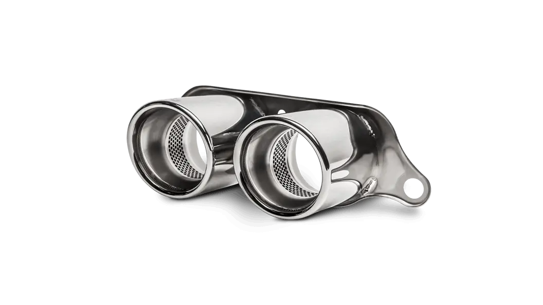 Akrapovič Titanium Rear Tailpipe Set – For 2014–2017 Porsche 911 Gt3 & Gt3 Rs (3.8L) 1