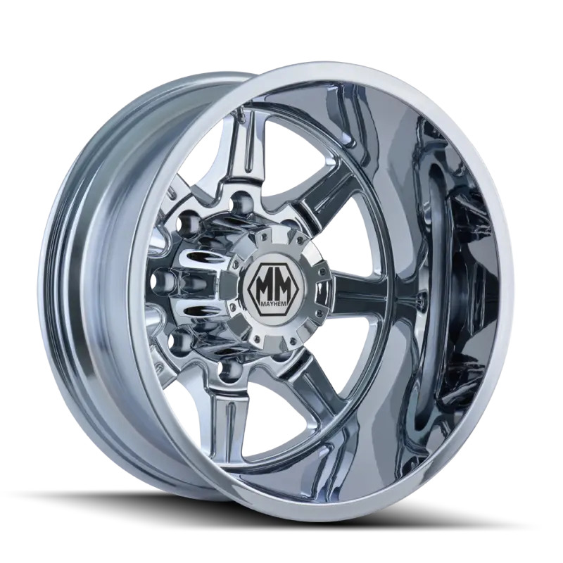 Mayhem Monstir Chrome Rear Wheel – 20X8.25, 8X170 Bolt Pattern, -160Mm Offset, 124.9Mm Hub Bore 1