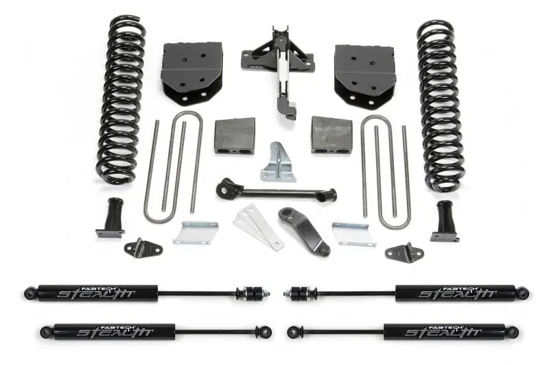 Fabtech 6-Inch Basic Lift System With Stealth Shocks For 2011–2013 Ford F-450/F-550 4Wd (10-Lug) 1