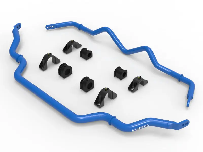 Afe Blue Front And Rear Sway Bar Kit For 2016–2021 Infiniti Q50/Q60 With 3.0L Twin-Turbo Engine 1