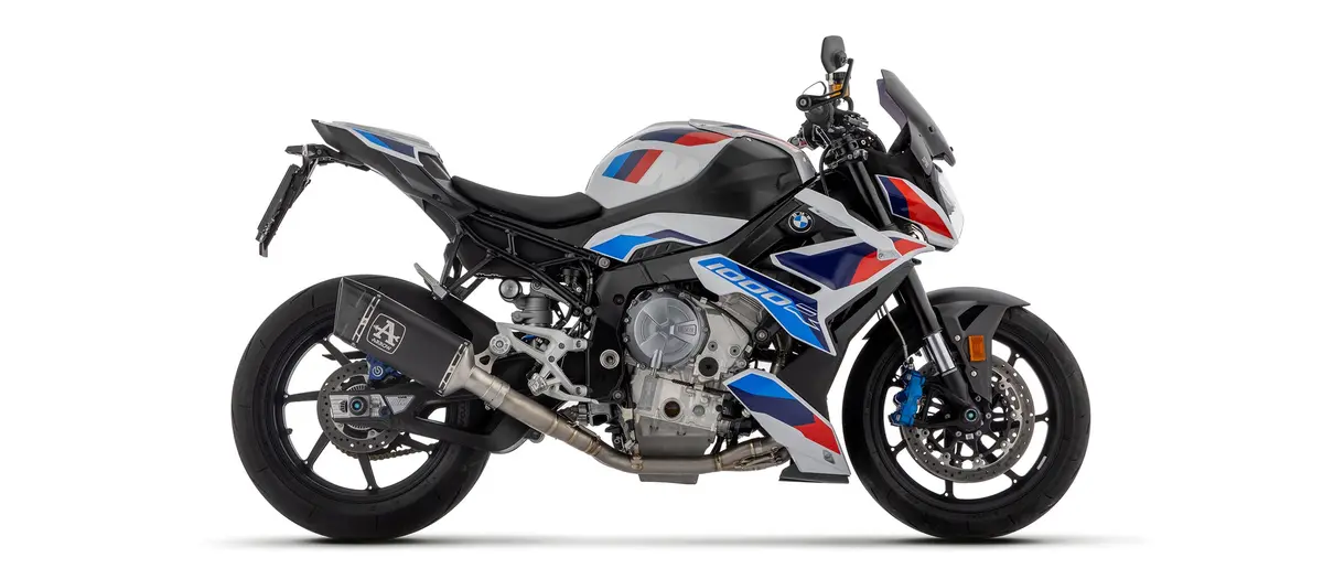 Arrow Racing Pista Slip-On Silencer With Carbon Fiber End Cap For 2020+ Bmw S1000Rr, M1000Rr & M1000R 2