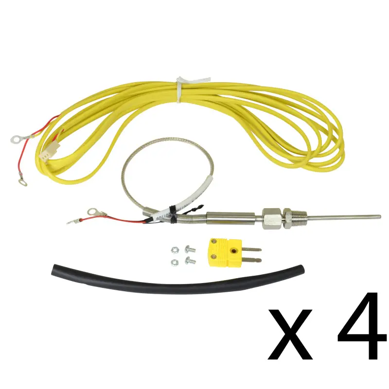 Aem Single K-Type Thermocouple Sensor Kit – 4-Pack For Engine Monitoring 1