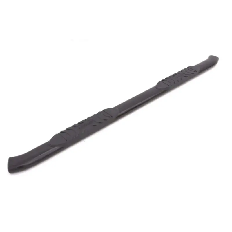 Lund 5-Inch Oval Curved Steel Nerf Bars – Black Finish For 2005+ Toyota Tacoma Access Cab 1