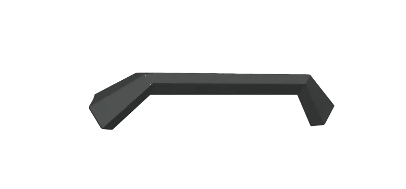 Road Armor 13-18 Ram 1500 Spartan Front Bumper Bolt-On Pre-Runner Guard - Tex Blk 1