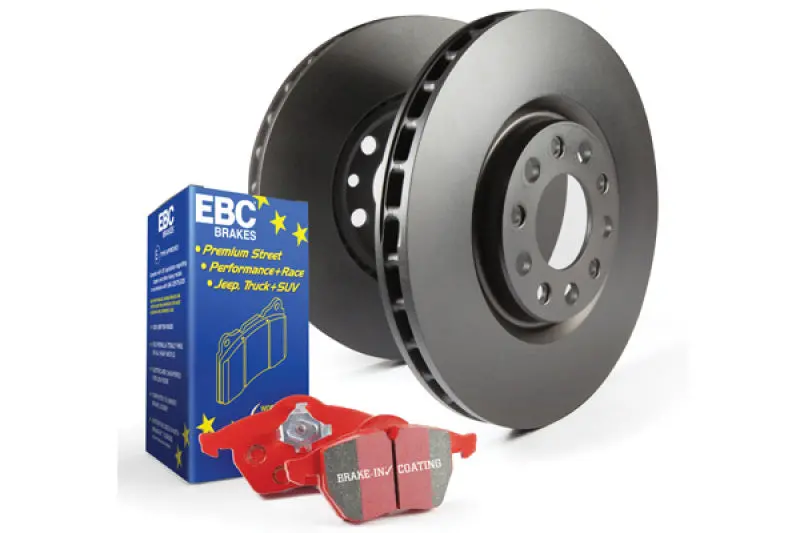Stage 12 High-Performance Brake Kit – Includes Ebc Redstuff Pads And Rk Sport Rotors 1