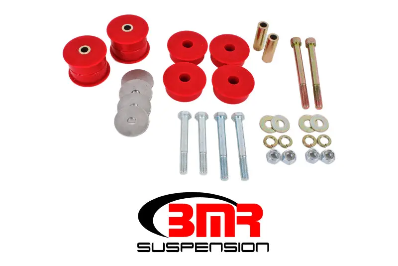 Bmr Polyurethane Differential Bushing Kit – Red, For 2015–2017 S550 Mustang 1