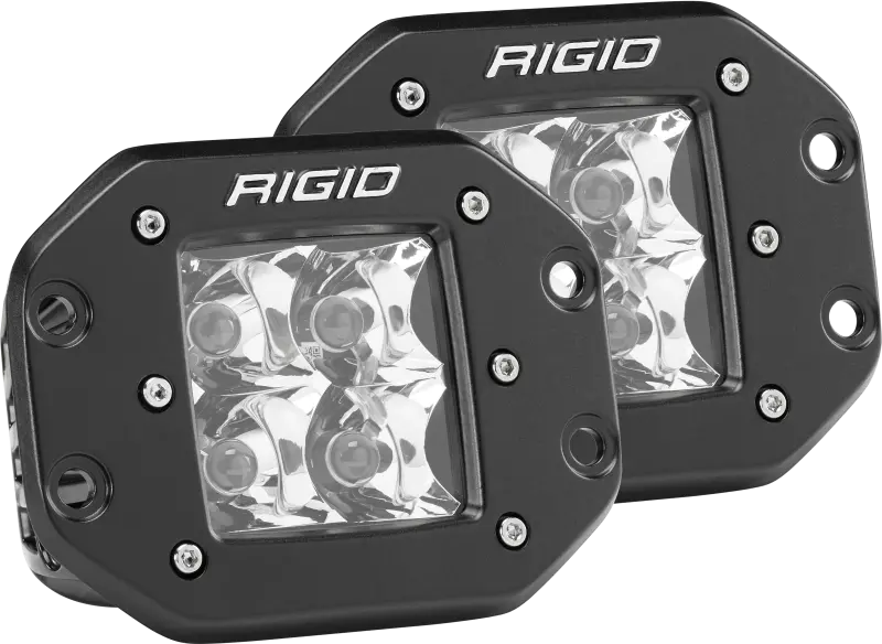 Rigid Industries Dually Flush-Mount Led Spot Lights – Pair 1