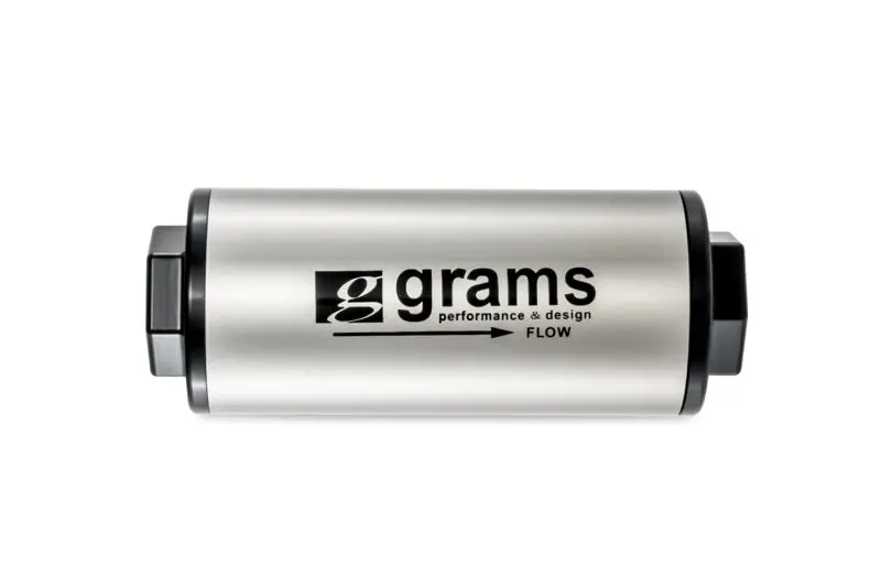 Grams Performance -6An In-Line Fuel Filter – 100-Micron Stainless Steel Element 1