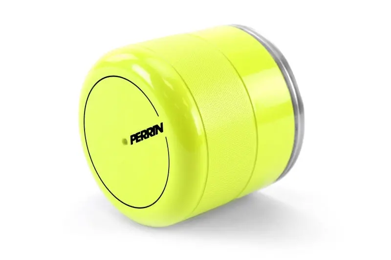 Perrin Oil Filter Cover For 2015+ Subaru Wrx & Sti – Neon Yellow Anodized Aluminum Upgrade 1