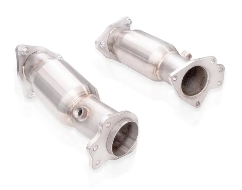 Stainless Works High-Flow Catted Midpipe Kit For 2020–2021 Chevrolet Corvette C8 (6.2L V8, 3In Diameter) 1